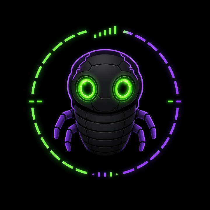 Curse Monitor by Lorapok — Larvae mascot